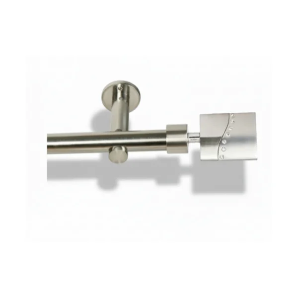 Karnisz metalowy pojedynczy BELLINI Stal 19 mm