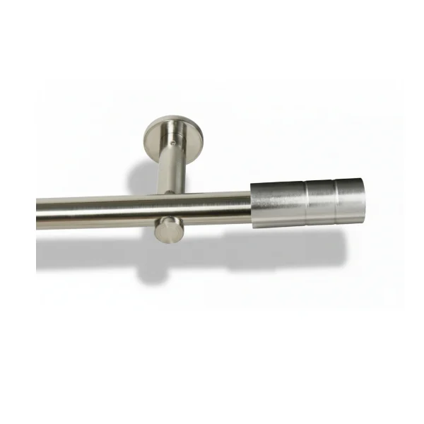 Karnisz metalowy pojedynczy TOSCA Stal 19 mm