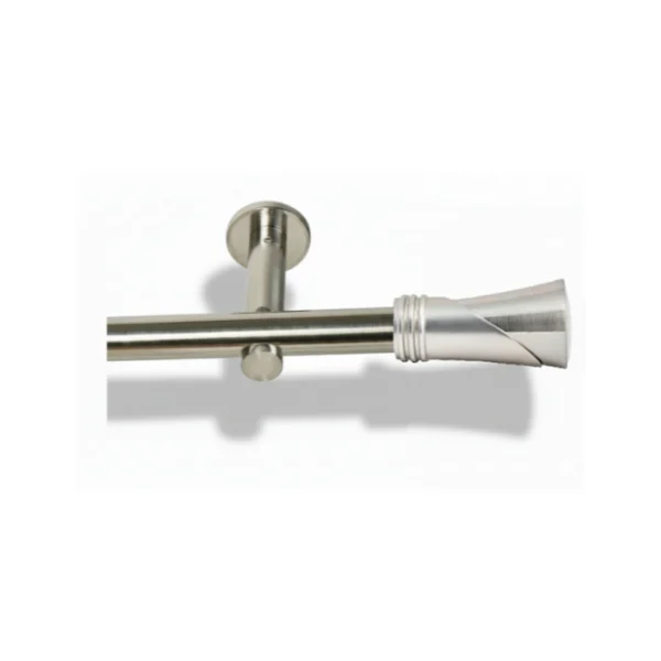 Karnisz metalowy pojedynczy VIVALDI Stal 19 mm